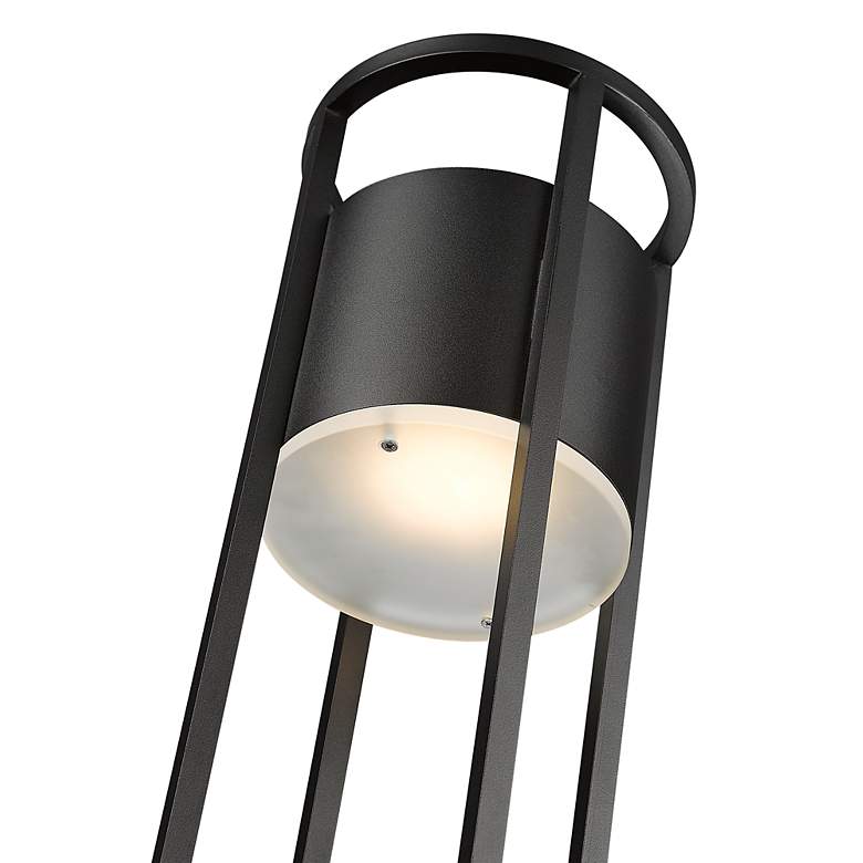 Image 7 Luca 1 Light Outdoor Post Mounted Fixture more views