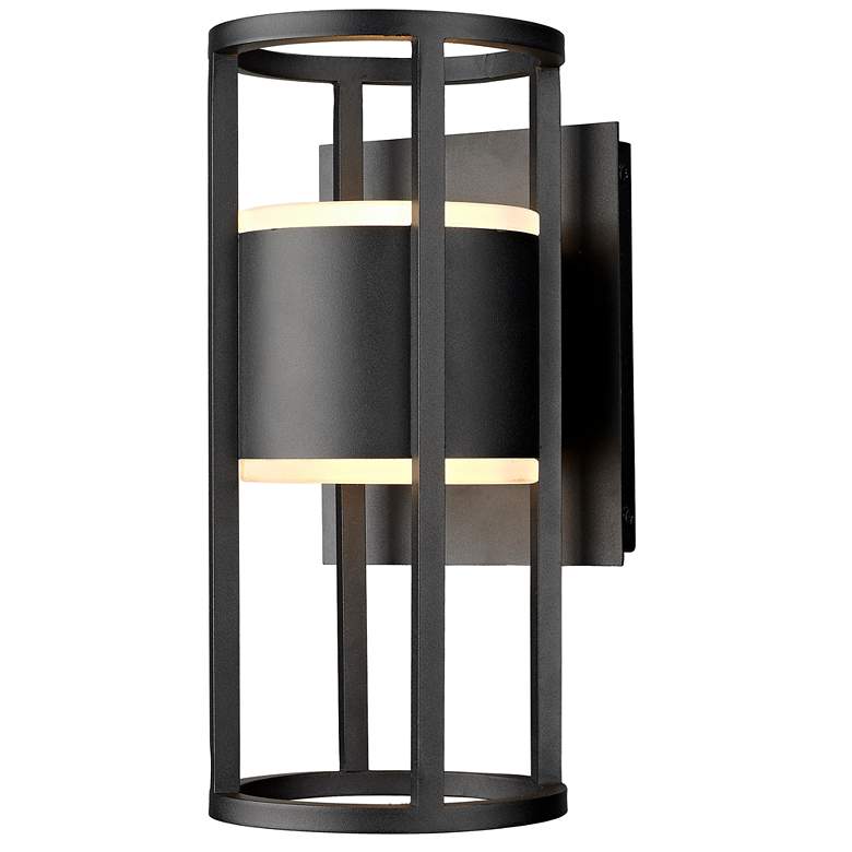 Image 1 Luca 2 Light Outdoor Wall Sconce