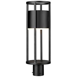 Luca 21 3/4" High Black LED Outdoor Post Light
