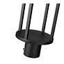 4_Luca 21 3/4" High Black LED Outdoor Post Light more views