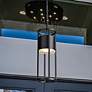 1_Luca 24" High Black LED Outdoor Hanging Light