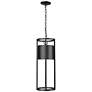 5_Luca 24" High Black LED Outdoor Hanging Light more views
