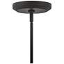 Luca 27 3/4" Wide Black Camel Rattan 10-Light Chandelier