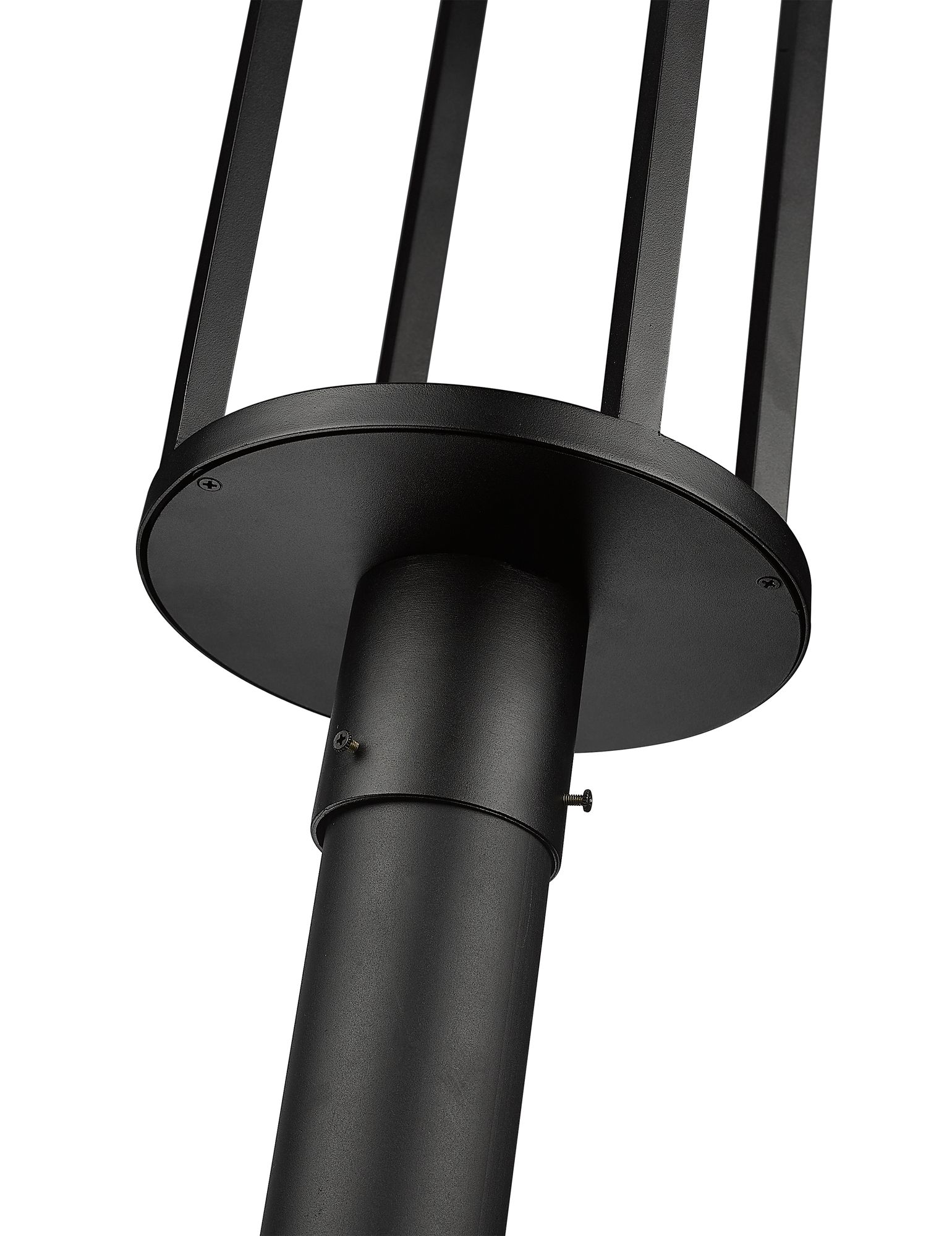Image 7 Luca by Z-Lite Black 101.51 inch LED 1 Light Outdoor Post Mounted Fixture more views