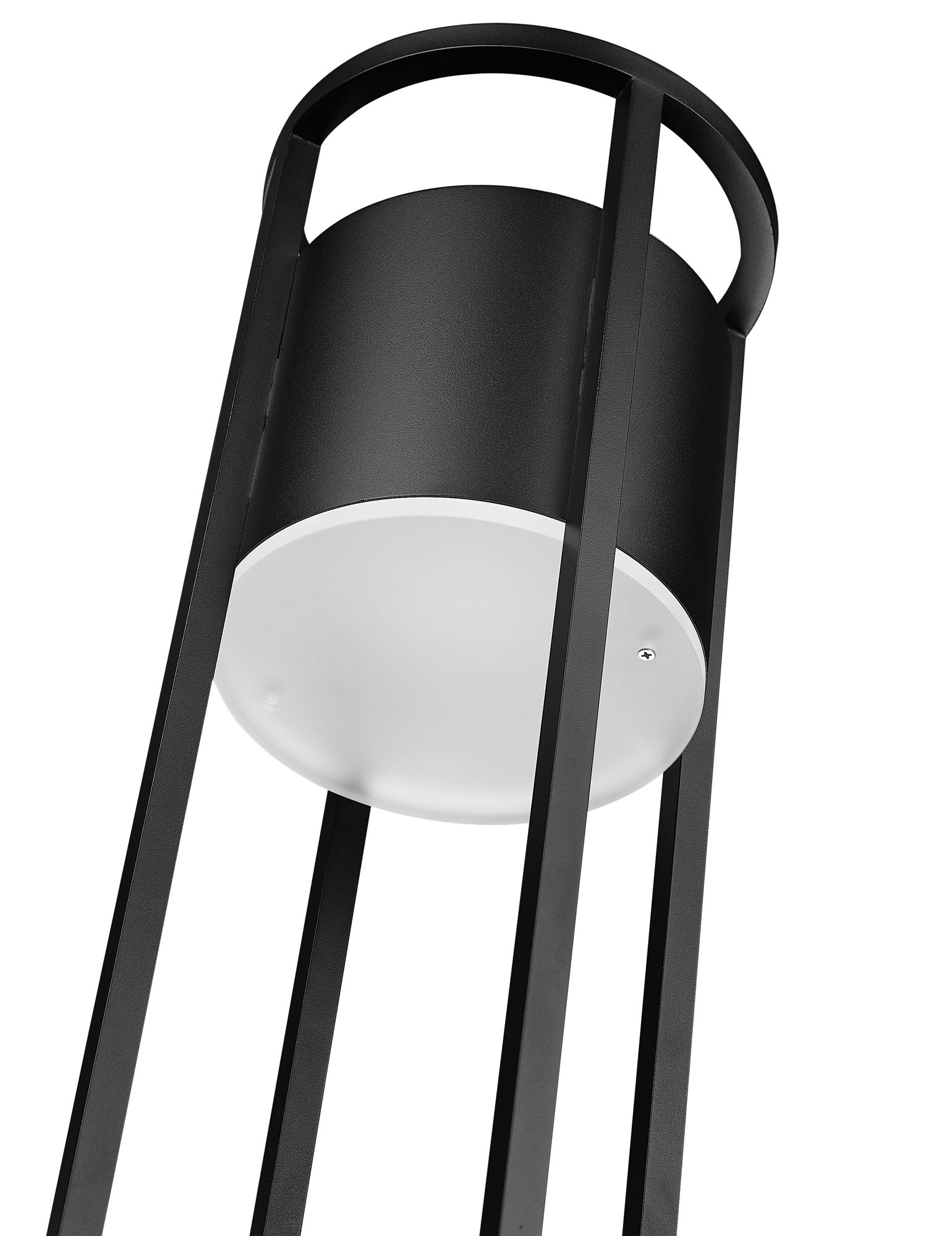 Image 7 Luca by Z-Lite Black 115.75 inch LED 1 Light Outdoor Post Mounted Fixture more views