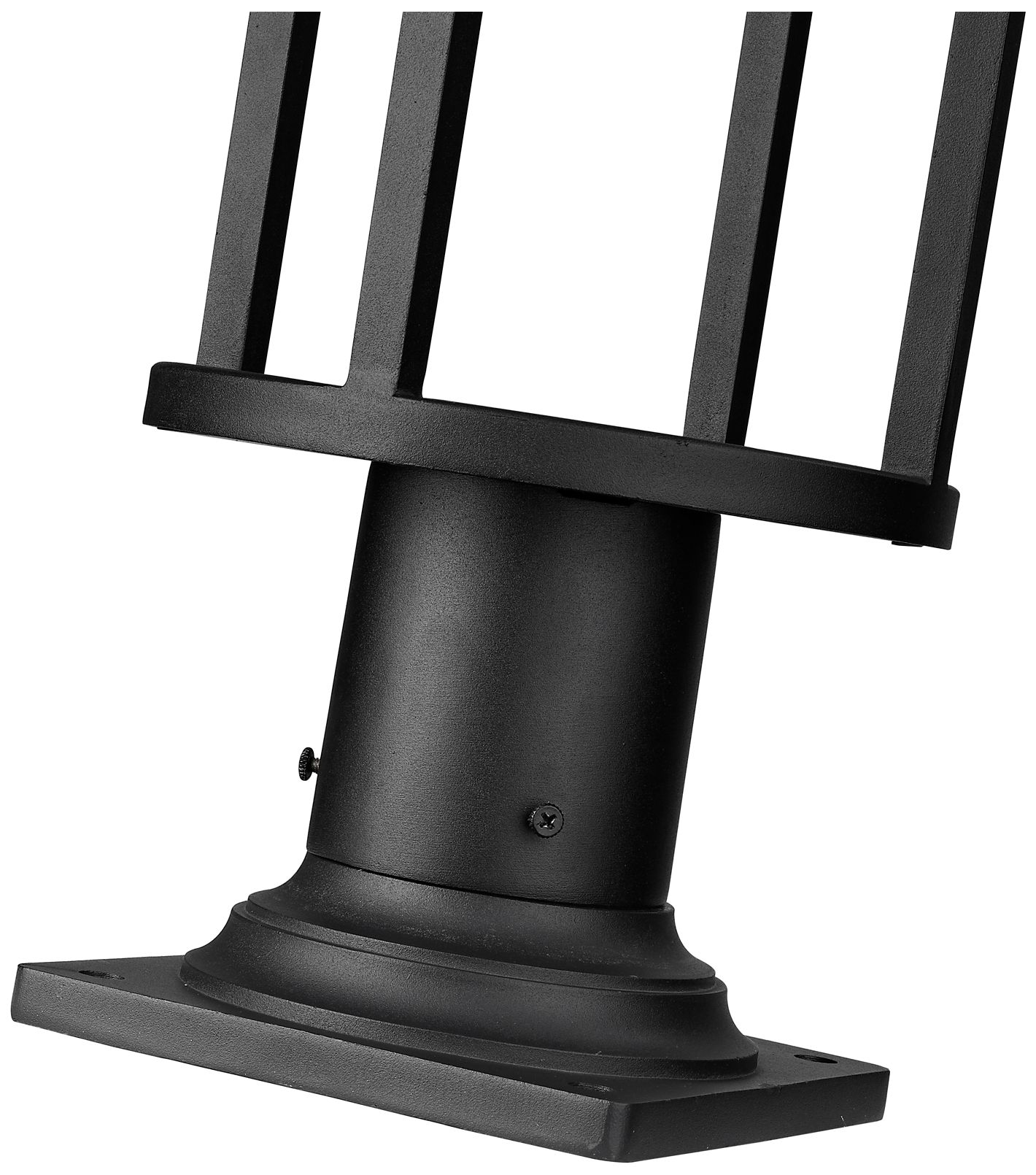 Image 6 Luca by Z-Lite Black 23.75 inch LED 1 Light Outdoor Pier Mounted Fixture more views