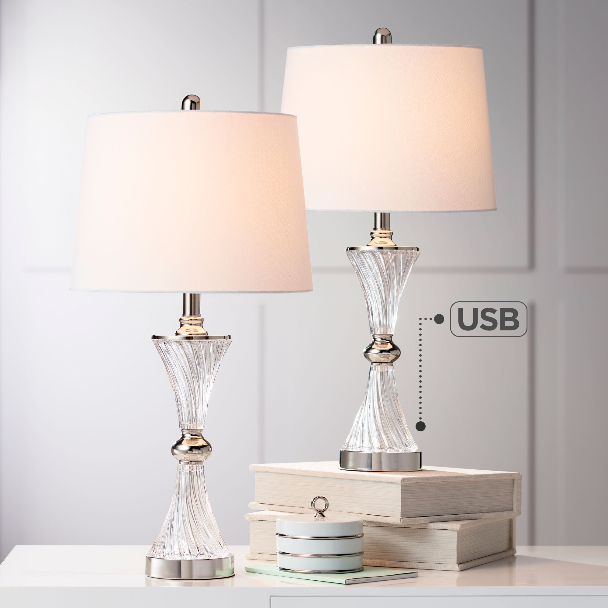 modern table lamps with usb