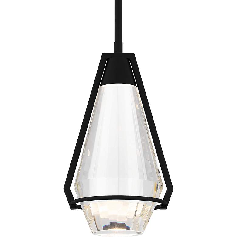 Image 5 Luca Integrated LED Matte Black Mini Pendant more views