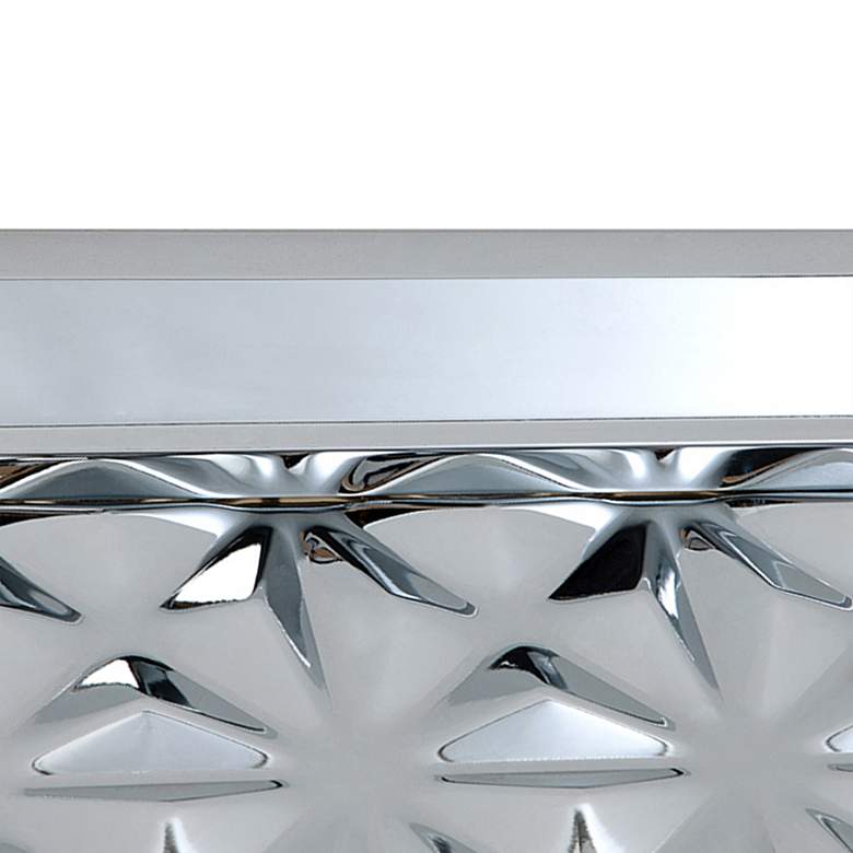 Image 4 Lucas McKearn Alpha 14 1/2" Wide Polished Chrome Ceiling Light more views