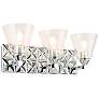 1_Lucas McKearn Alpha 24" Wide 3-Light Polished Chrome Bath Light