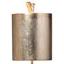 2_Lucas McKearn Cross 23" Distressed Silver Leaf Accent Table Lamp more views