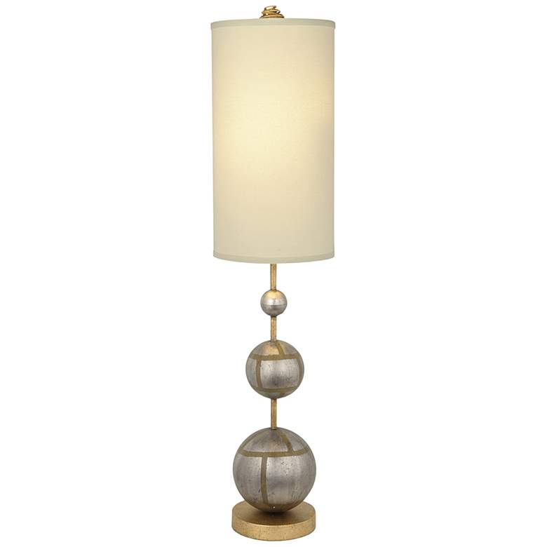 Image 2 Lucas McKearn Marie 34" High Silver Gold Spheres Metal Table Lamp