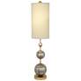 2_Lucas McKearn Marie 34" High Silver Gold Spheres Metal Table Lamp