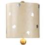 2_Lucas McKearn Pompadour X 31" High Gold Silver Leaf Steel Table Lamp more views