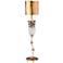 Lucas McKearn Venetian 26" High Beige Patina Crystals Table Lamp
