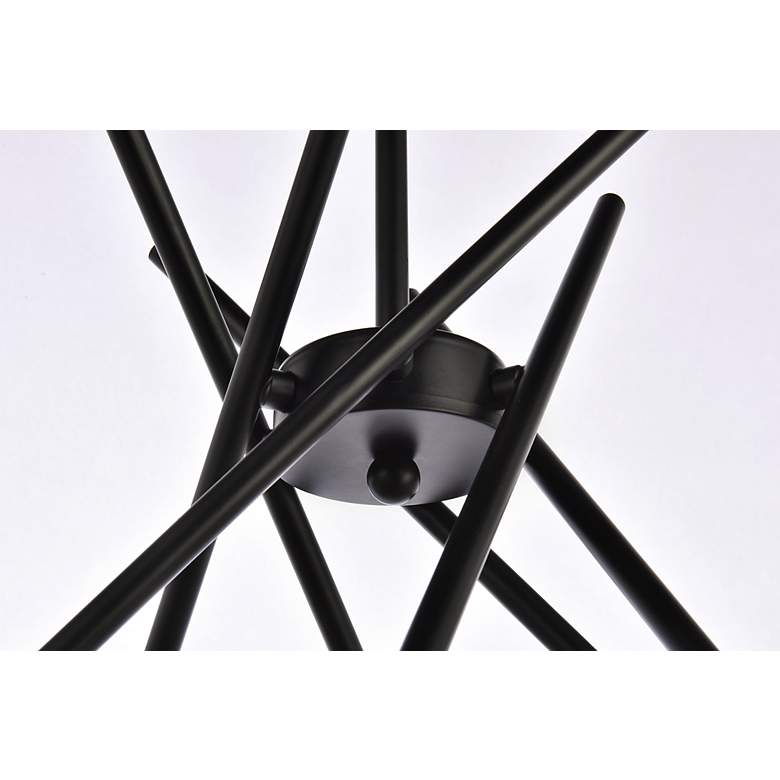 Image 6 Lucca 23" Pendant In Black more views