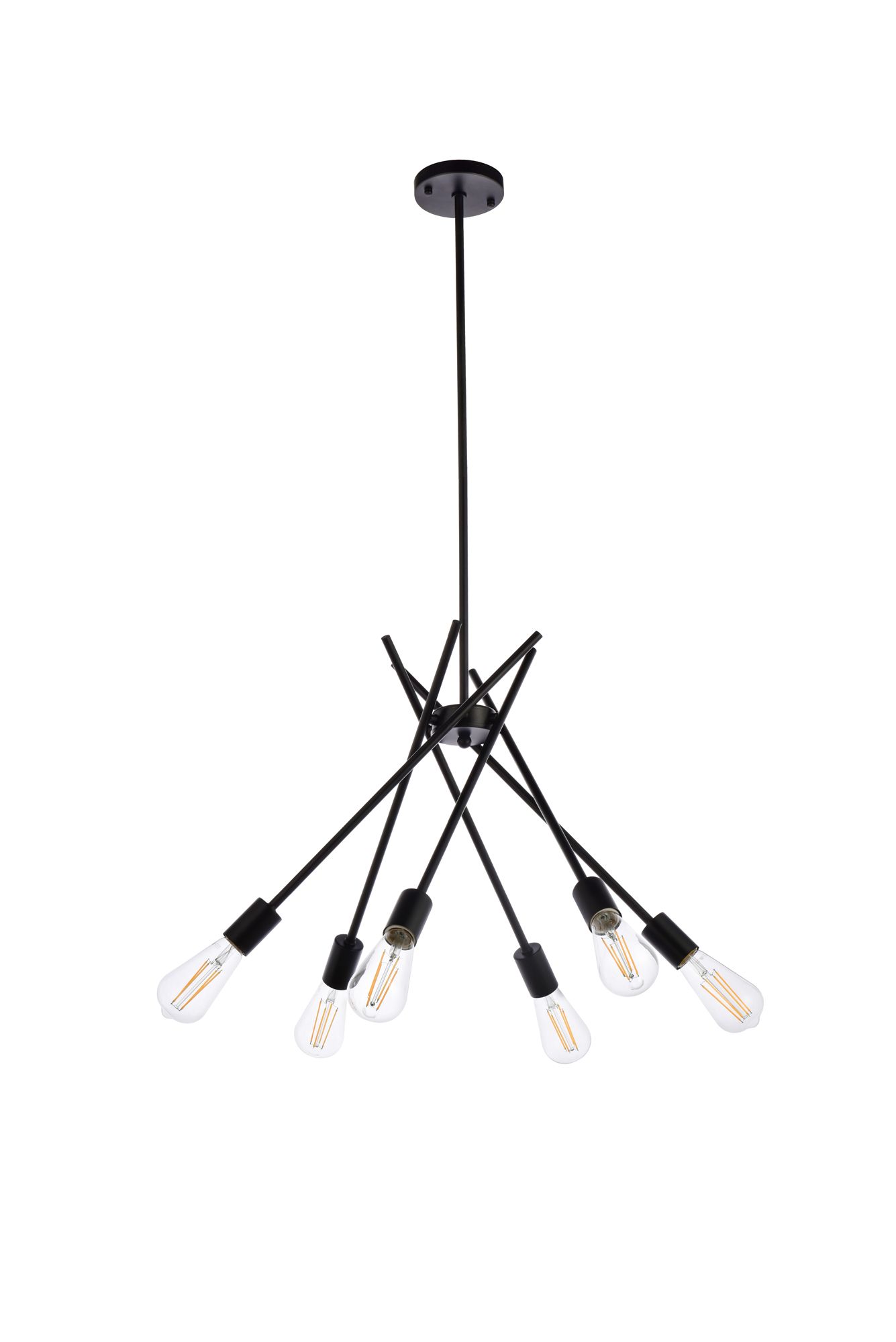 Lucca 23" Pendant In Black
