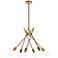 Lucca 23" Pendant In Brass