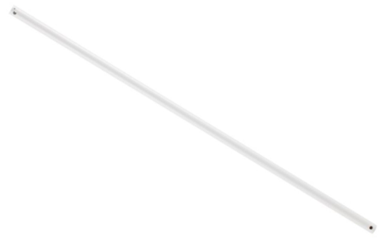 Lucci Air 24" White Downrod - Compatible with Abyss Fan