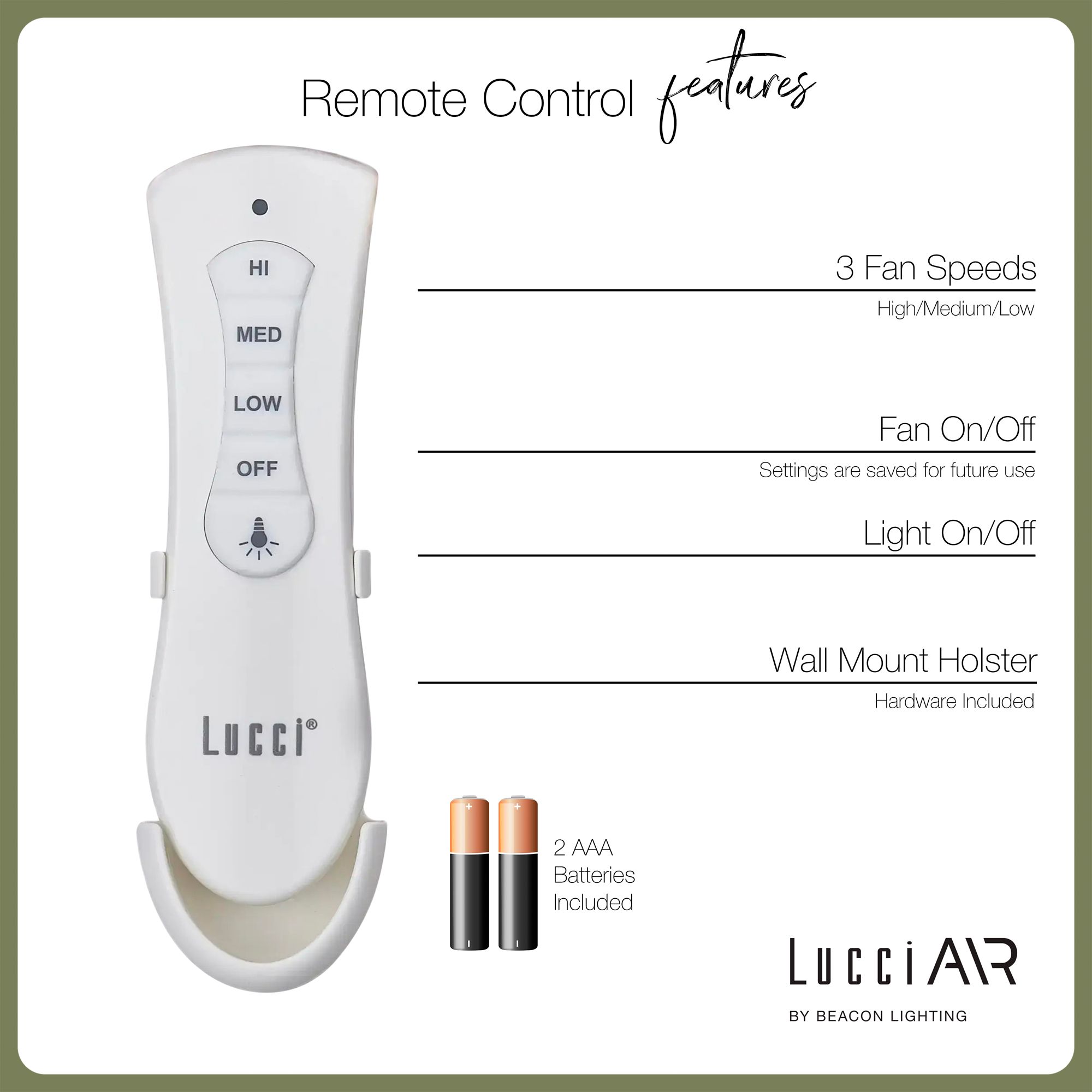 Lucci Air Aria 52" Indoor/Outdoor White Fan & Light