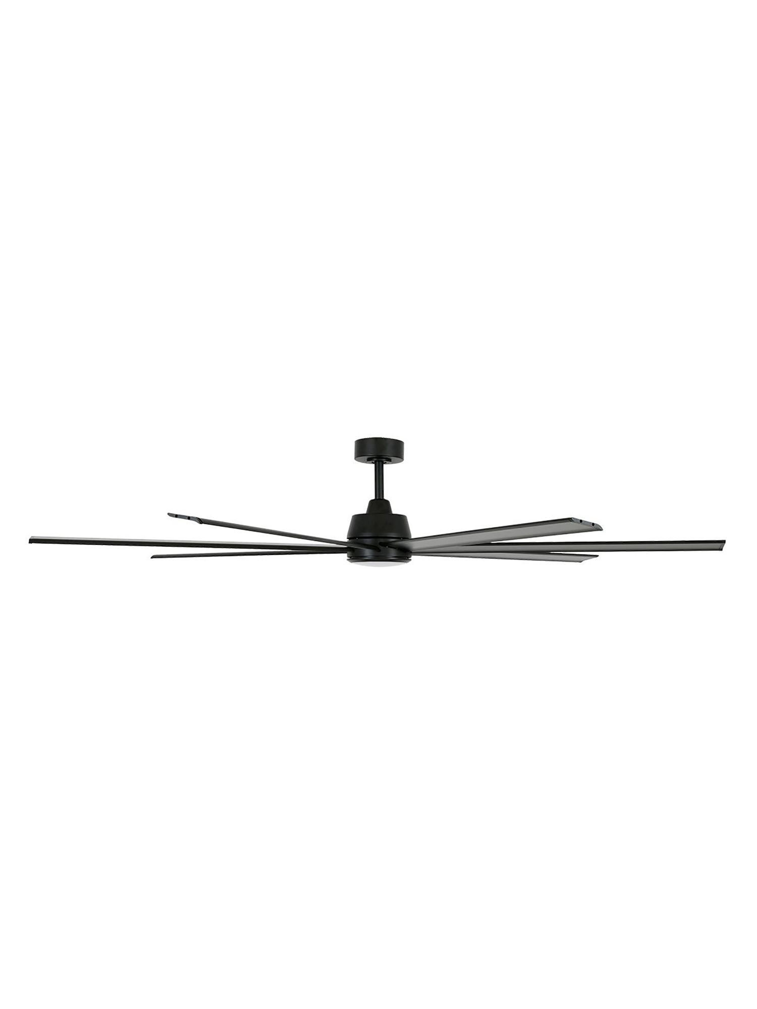 Lucci Air Atlanta 72" Indoor/Outdoor DC Black Fan & Light