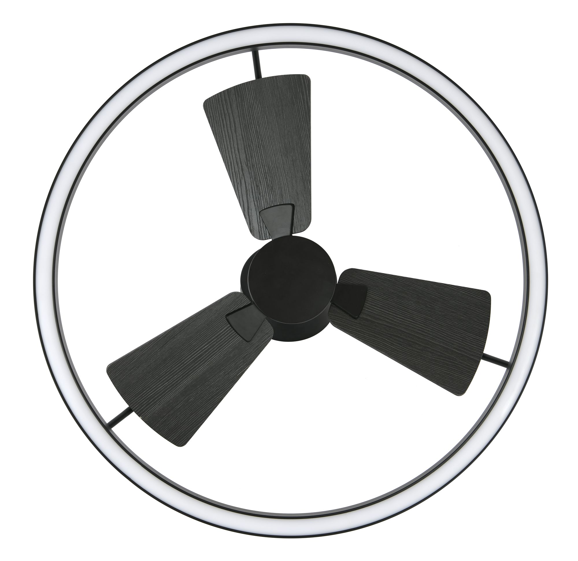 Image 3 Lucci Air Cessna 28" DC Black w/Black Blades Fan & Light more views