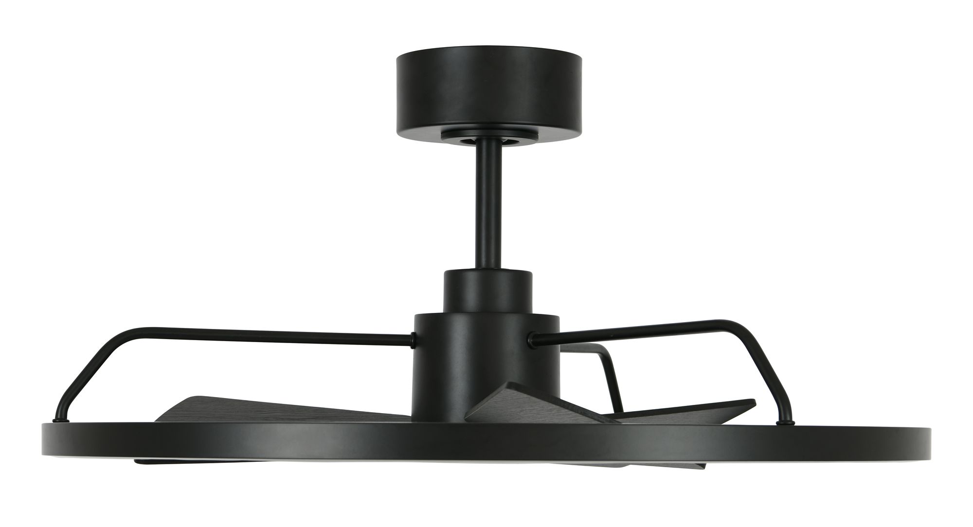 Image 4 Lucci Air Cessna 28" DC Black w/Black Blades Fan & Light more views