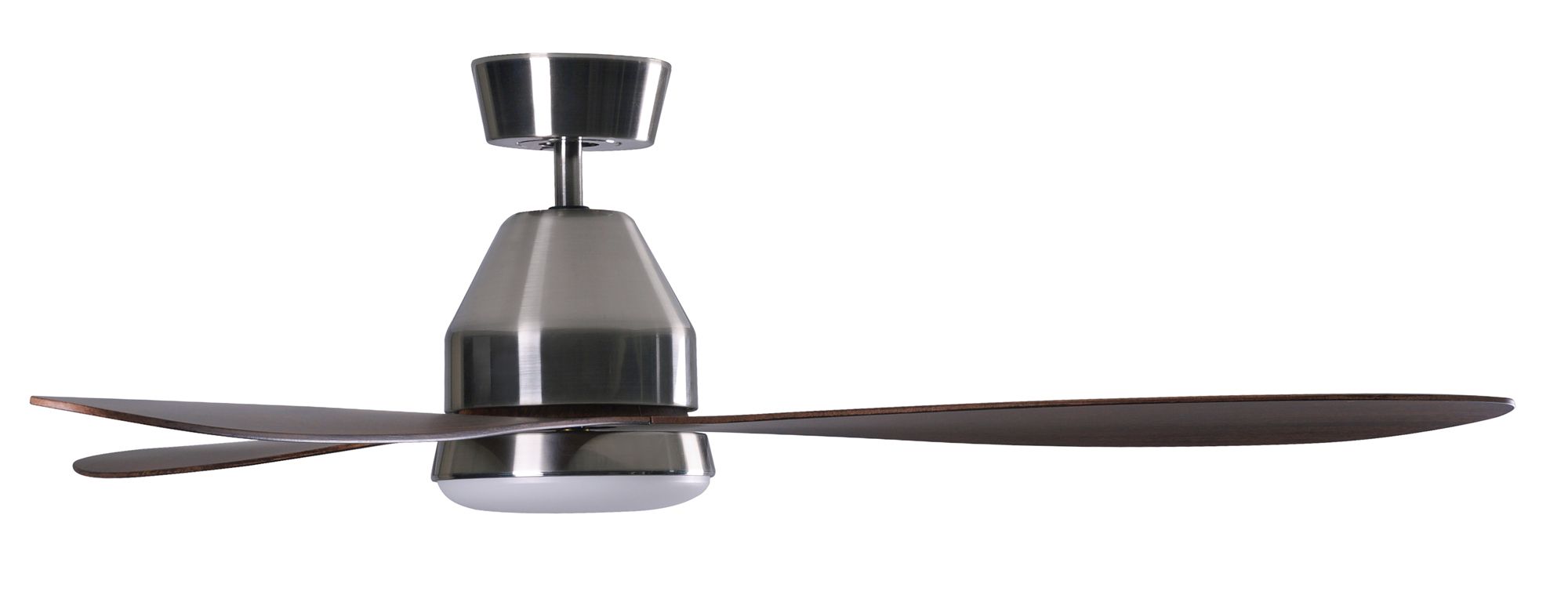 Image 5 Lucci Air Whitehaven 56" DC Smart Indoor/Outdoor Brushed Chrome Fan & Light more views
