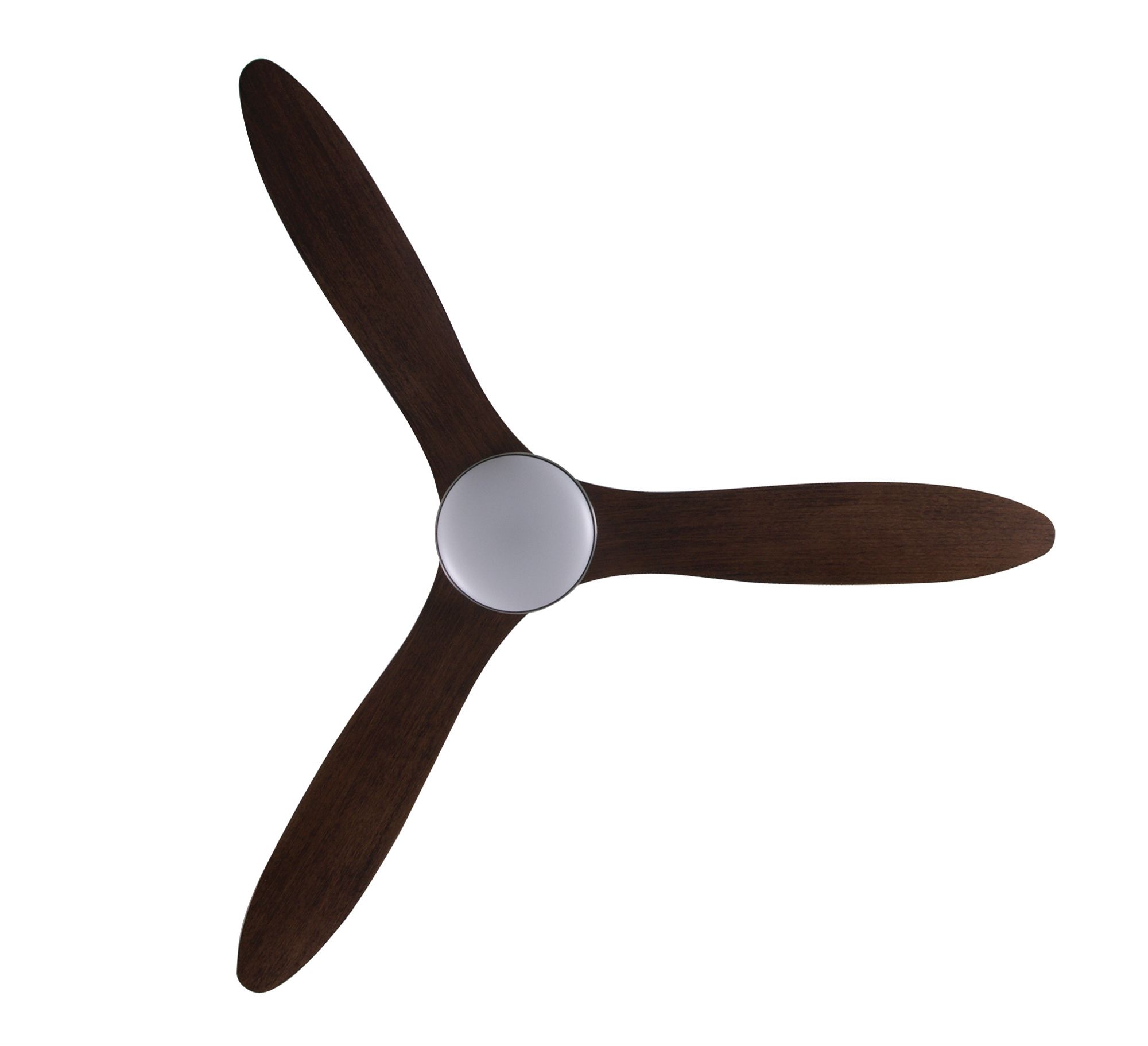 Image 7 Lucci Air Whitehaven 56" DC Smart Indoor/Outdoor Brushed Chrome Fan & Light more views