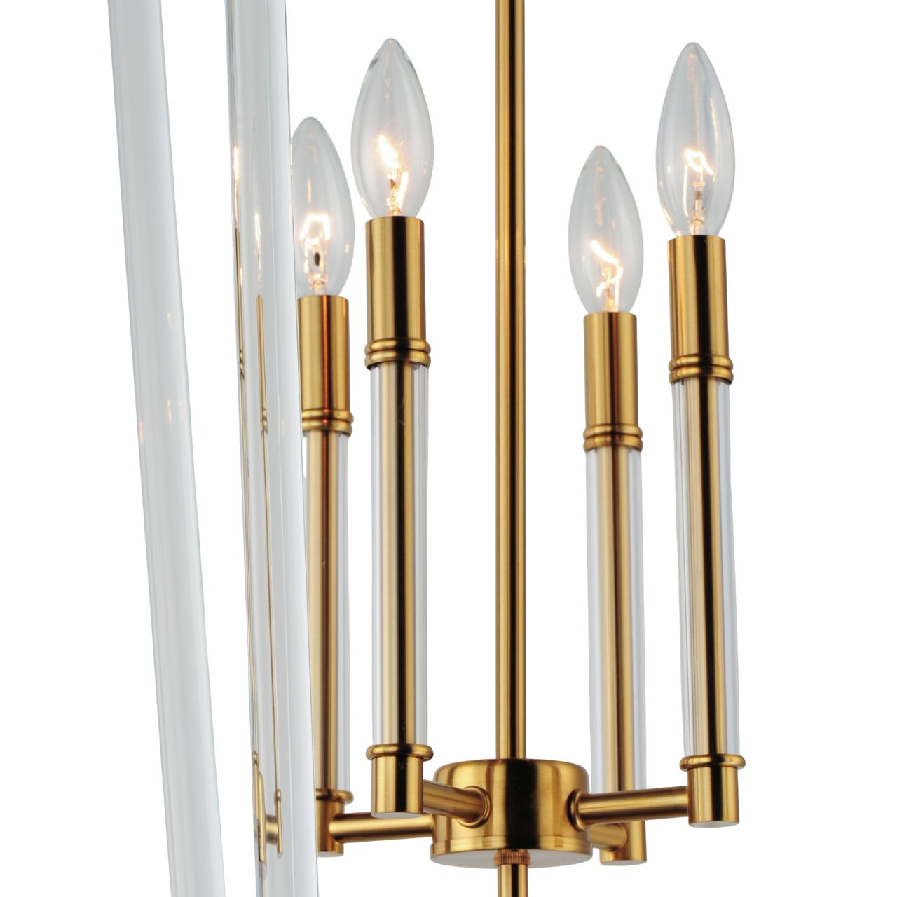 Image 6 Lucent 8-Light Pendant - Heritage Brass more views