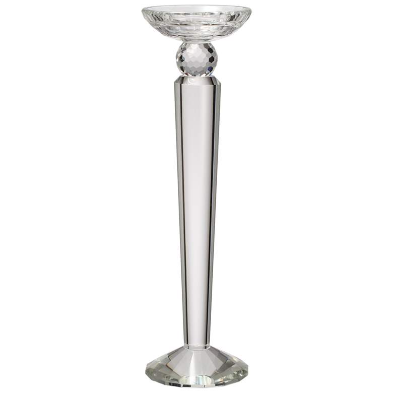 Image 1 Lucent Clear Glass Candle Holder
