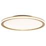 Thumbnail2 of Lucerio Matte Brushed Gold LED Flush Mount