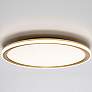 Thumbnail1 of Lucerio Matte Brushed Gold LED Flush Mount