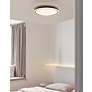 Thumbnail4 of Lucerio Matte Brushed Gold LED Flush Mount more views