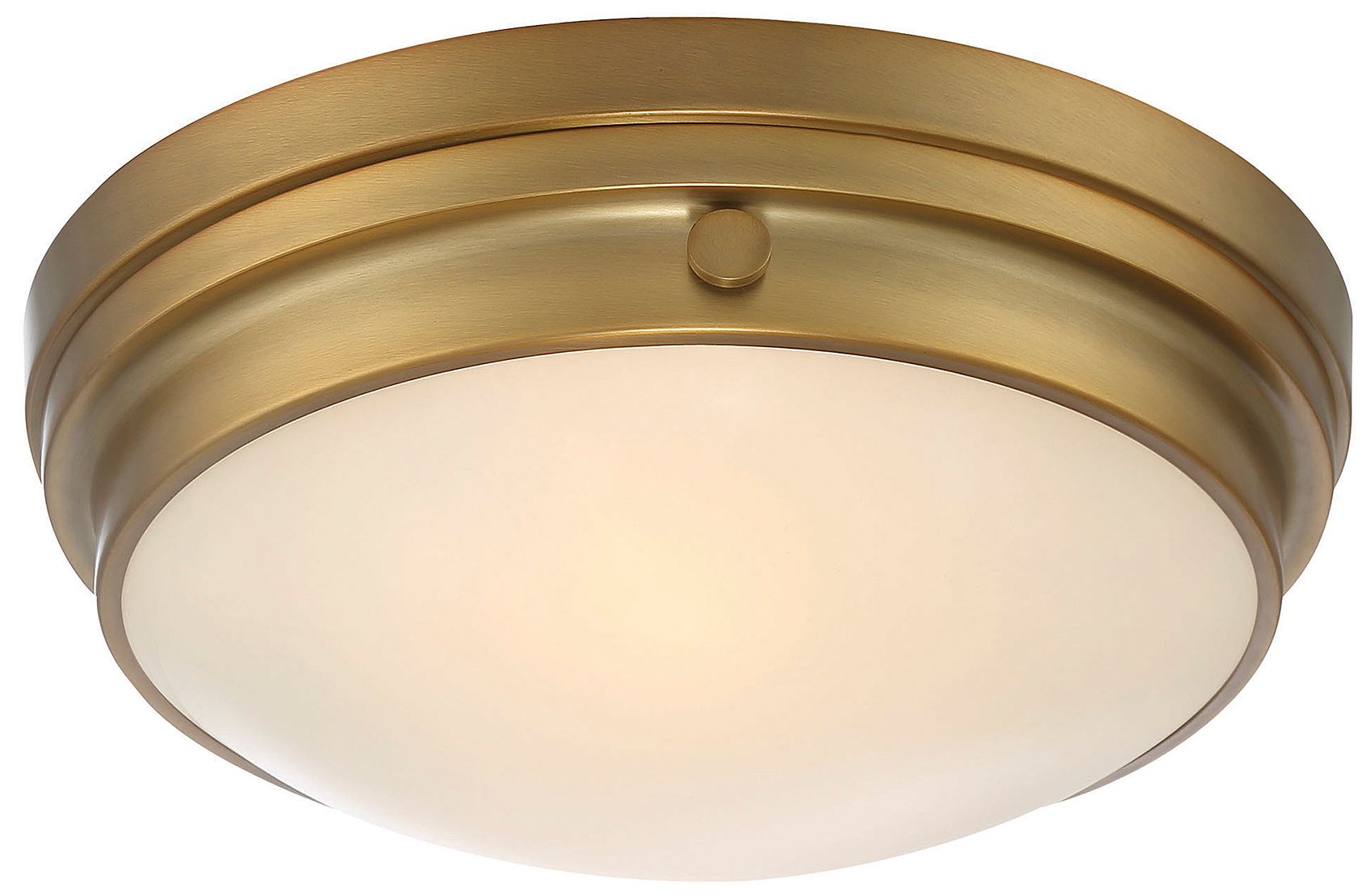 Image 5 Lucerne 2-Light Ceiling Light in Warm Brass more views