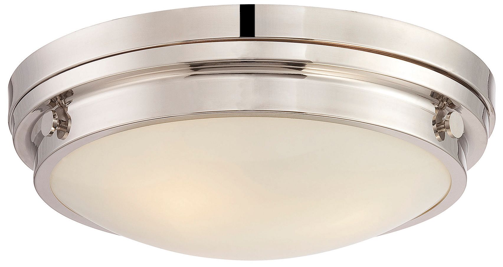 Image 3 Lucerne 3-Light Ceiling Light in Polished Nickel