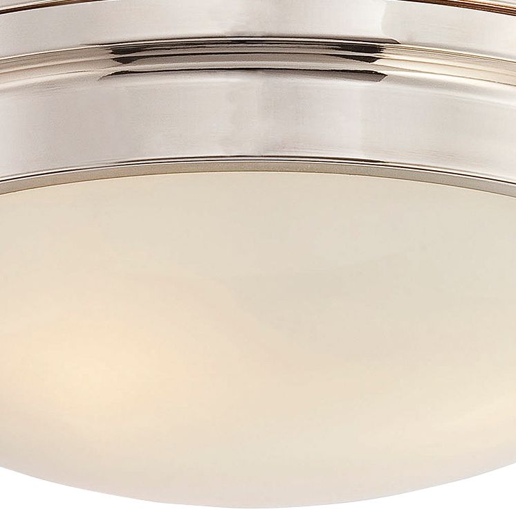 Image 4 Lucerne 3-Light Ceiling Light in Polished Nickel more views
