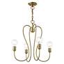 5_Lucerne 4 Light Antique Brass Chandelier more views