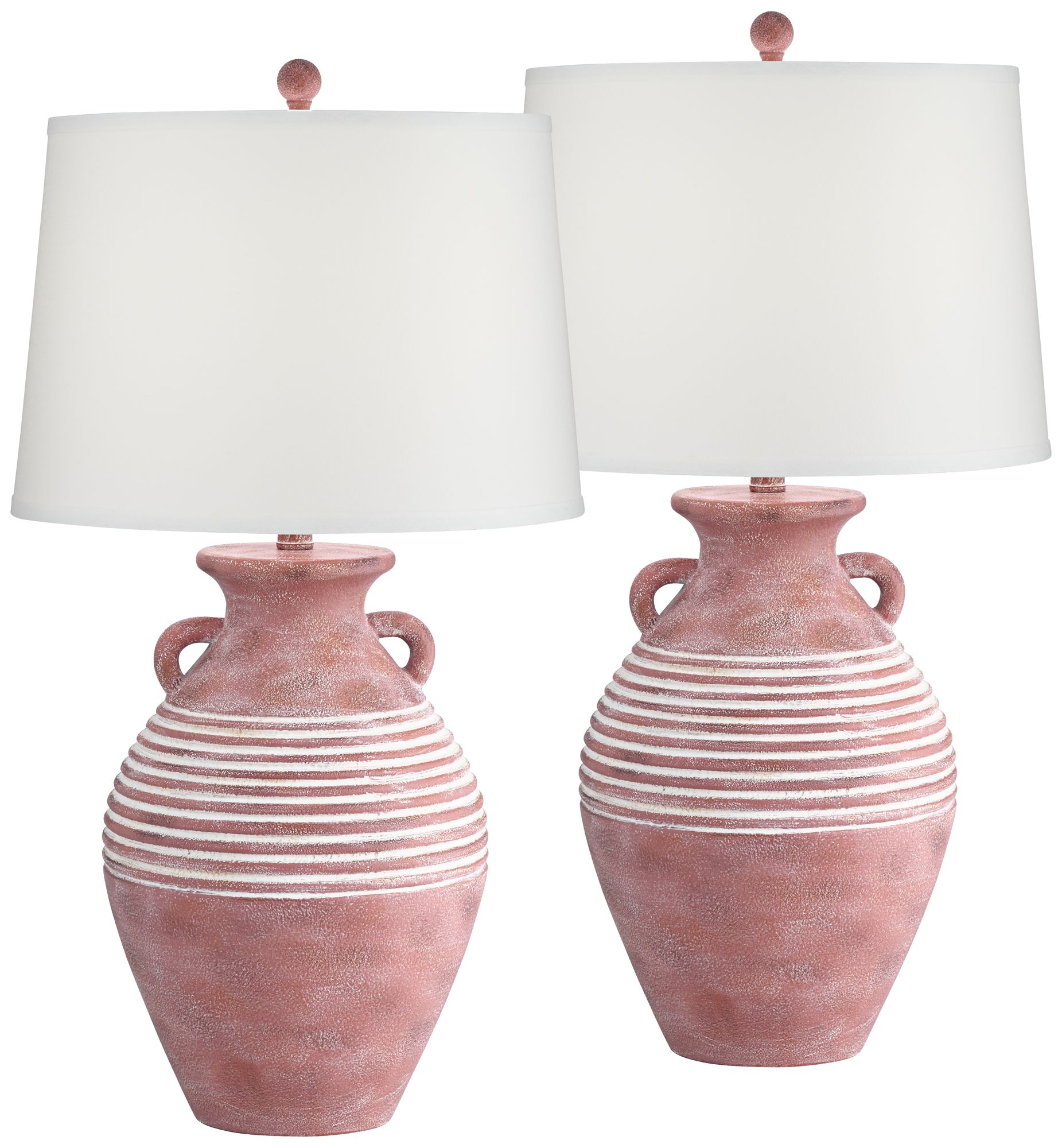 Image 2 Lucero 30" Southwest Rustic Jug Table Lamps Set of 2