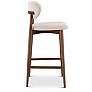 4_Lucia 20" Wide Harvest Natural Bar Stool Nogal Frame more views