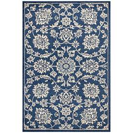 Image1 of Lucia 2753 3'3"x4'11" Denim Verona Indoor-Outdoor Area Ru