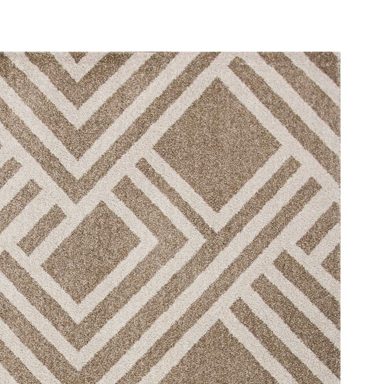 Image 2 Lucia 2763 5&#39;3 inchx7&#39;7 inch Beige Modeme Indoor-Outdoor Rug more views