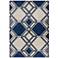 Lucia 2768 Ivory and Denim Grant Outdoor Area Rug