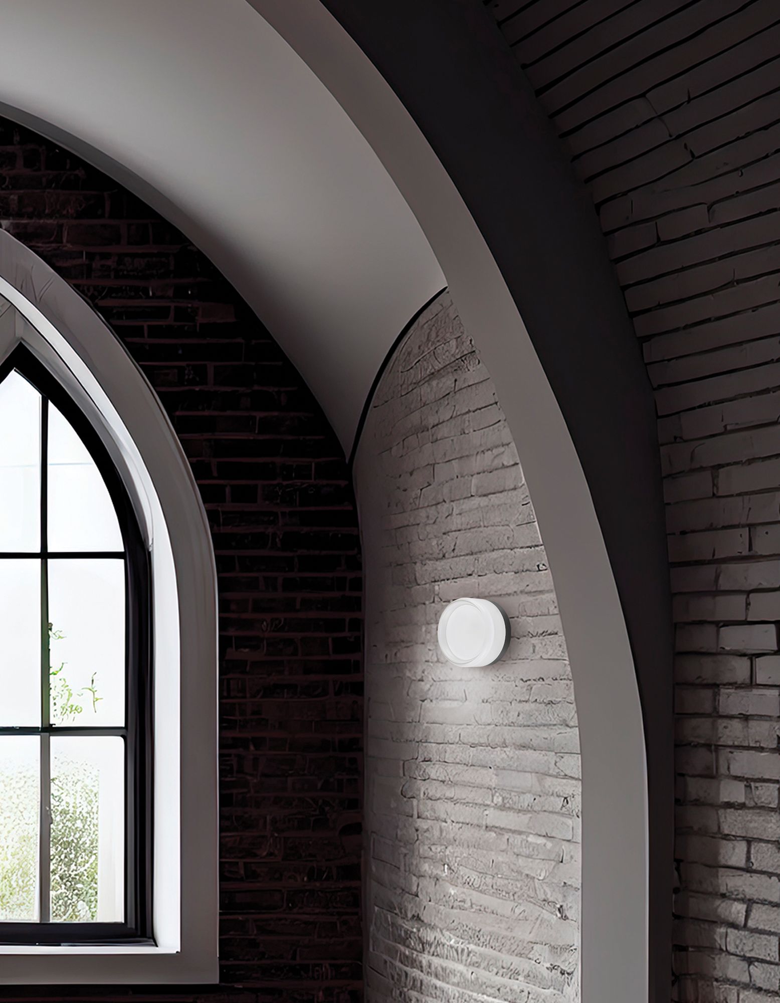 Image 2 Lucia 5.3"H Matte Black 15W Wall Sconce w/ Clear & Frosted Diffuse more views