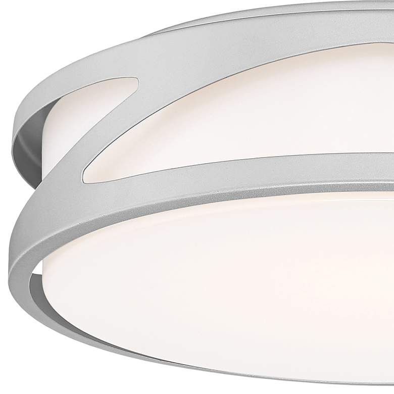 Image 2 Lucia - LED 14" Flush Mount - Satin Finish - Acrylic Lens - Dedicated more views