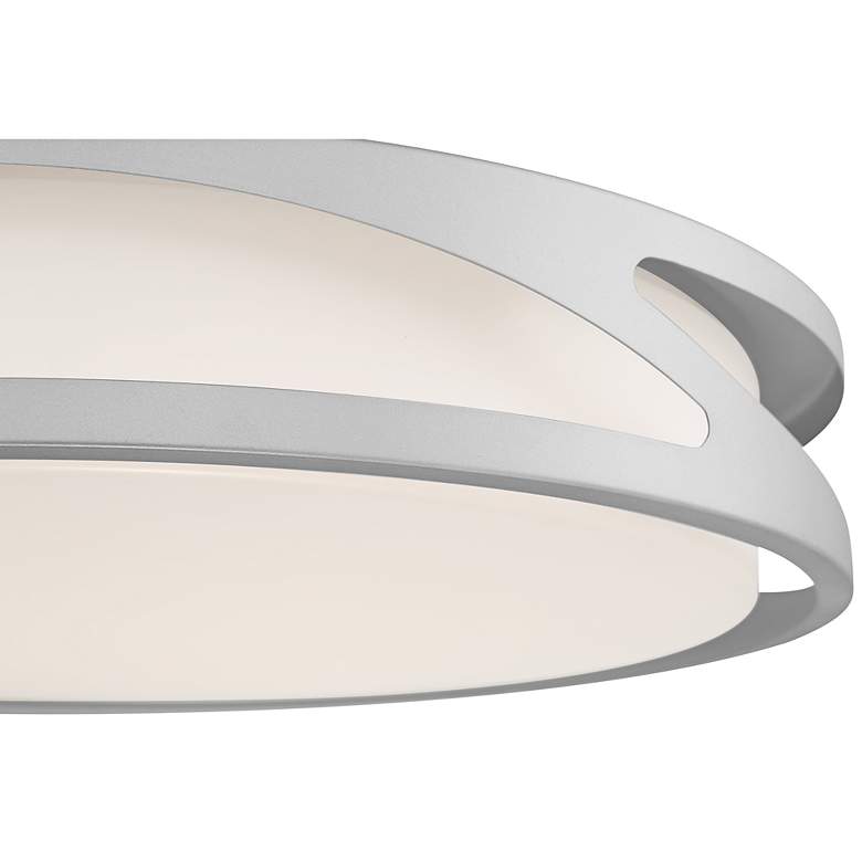 Image 3 Lucia - LED 14" Flush Mount - Satin Finish - Acrylic Lens - Dedicated more views