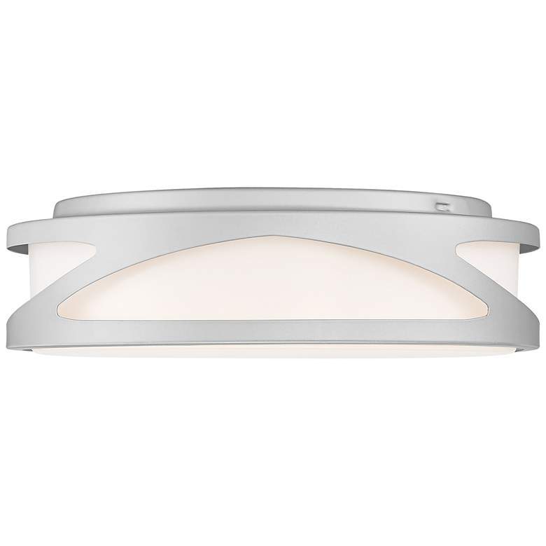 Image 5 Lucia - LED 14" Flush Mount - Satin Finish - Acrylic Lens - Dedicated more views