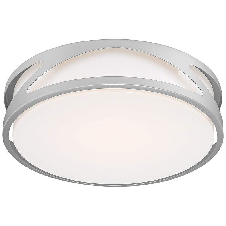 Image 6 Lucia - LED 14" Flush Mount - Satin Finish - Acrylic Lens - Dedicated more views