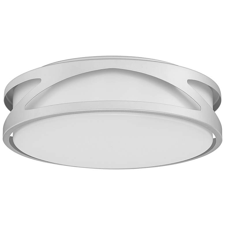 Image 7 Lucia - LED 14" Flush Mount - Satin Finish - Acrylic Lens - Dedicated more views