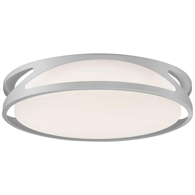 Image 1 Lucia - LED 18" Flush Mount - Satin Finish - Acrylic Lens - Dedicated